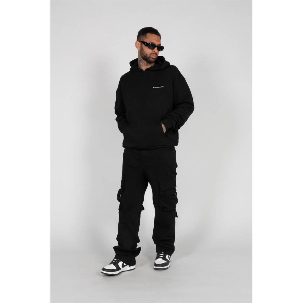 MJ GONZALES - Heavy Oversized Essentials V.4 Hoodie/trui - Zwart